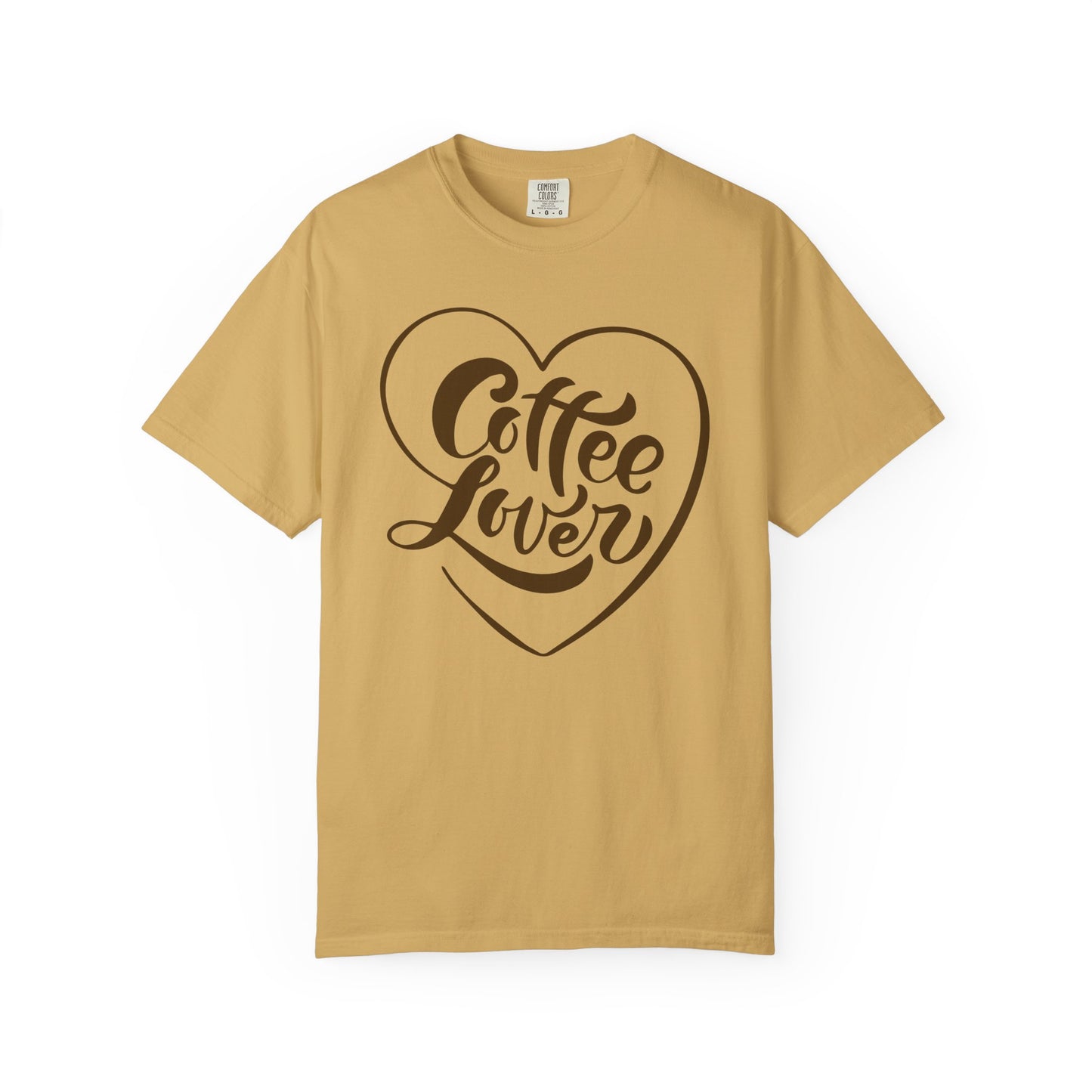Coffee Lover Comfort Colors Unisex S/S T-Shirt | Cozy Vintage Style (3801)