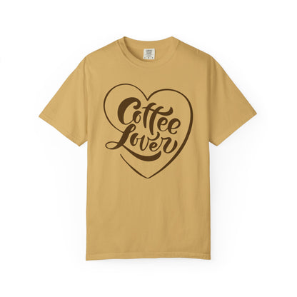 Coffee Lover Comfort Colors Unisex S/S T-Shirt | Cozy Vintage Style (3801)