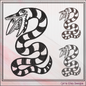Sandworm Machine Embroidery Design, Beetlejuice Sandworm Snake Horror Villains, Never Trust The Living, 6 Sizes (2811)