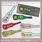 Christmas ITH Key Tag Machine Embroidery Design | Grinch Pacman Eating Gifts In-The-Hoop Key Fob Project (2903)