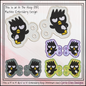 Badts Maru Bird Shoe Wings ITH Machine Embroidery Design | Cute Attitude Bird Lace-Up Sneaker Accessory | Kawaii Shoe Charm Embroidery File (2953)