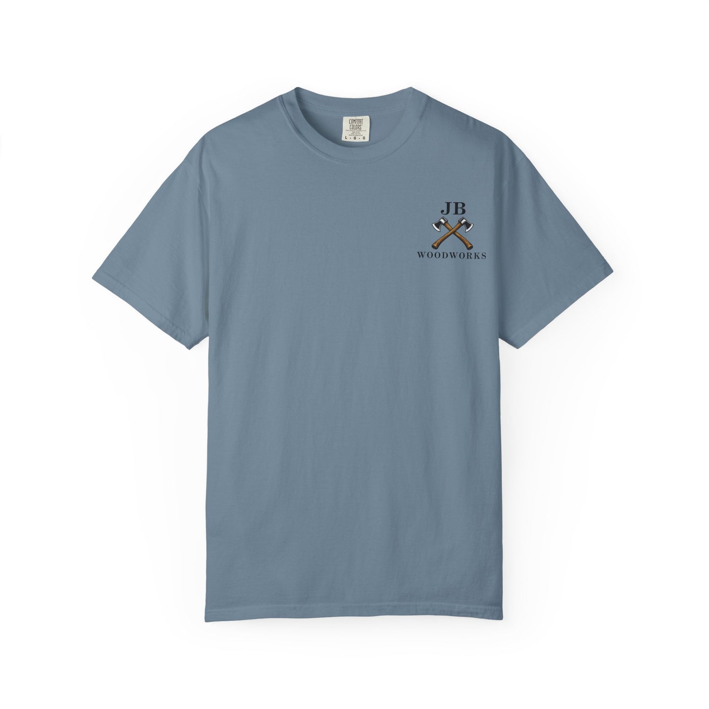 JB Woodworks Logo Pigment Dyed Comfort Colors T-shirt (3875)