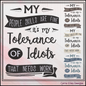 People Skills Machine Embroidery Design | Snarky Idiots Quote | Funny Adult Humor Embroidery | Sarcastic Saying | 6 Sizes (3132)