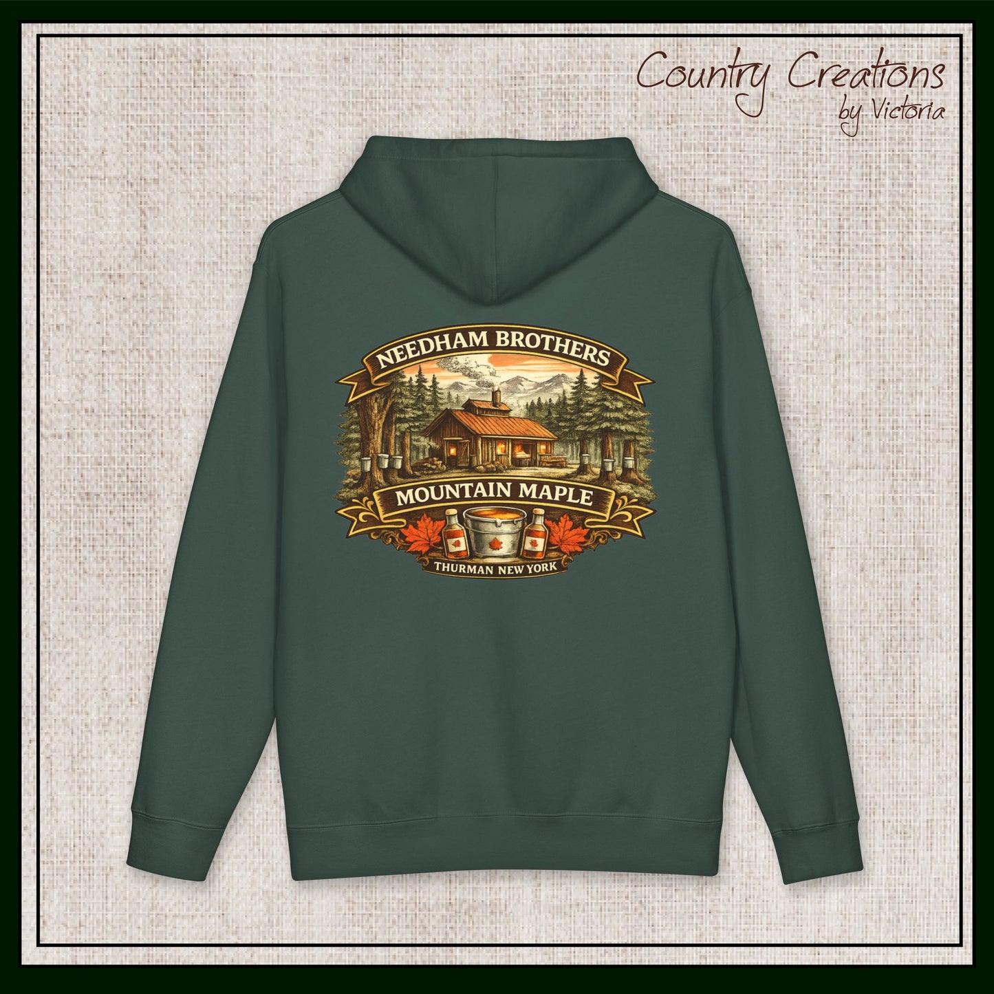 Needham Brothers Mountain Maple Hoodie | Independent Trading Company Apparel (3895)