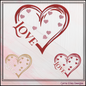 Love Heart Machine Embroidery Design – Valentine’s Day Love & Hearts Pattern, Romantic Holiday Art, 6 Sizes (3203)
