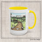 Boneless Chicken Ranch Accent Coffee Mug | Farside Farm Chickens Printed Ceramic Mug, 11oz & 15oz | Multiple Color Options (P-6073)