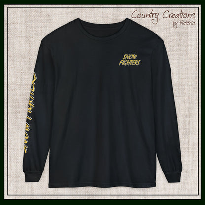 New York Snow Fighters Long Sleeve Comfort Colors® T-Shirt (3965)