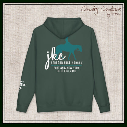 JKE Performance Horses Fleece Lined Heavy-Weight Hoodie (3972)