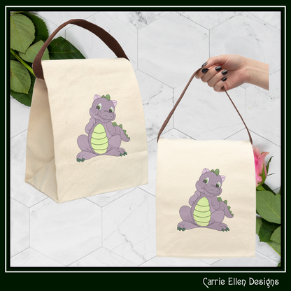 MLP Spike Machine Embroidery Design | My Little Pony Inspired Dragon Character, 6 Sizes (3561)