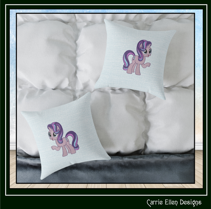 MLP Starlight Glimmer Machine Embroidery Design | My Little Pony Inspired Classic Character, 6 Sizes (3595)
