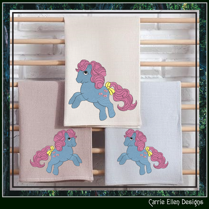 MLP Bow Tie Machine Embroidery Design | My Little Pony Inspired Classic Character, 6 Sizes (3602)