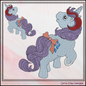 MLP Sparkler Machine Embroidery Design | My Little Pony Inspired Classic Character, 6 Sizes (3604)