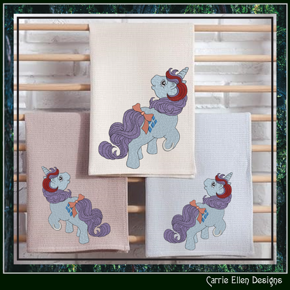 MLP Sparkler Machine Embroidery Design | My Little Pony Inspired Classic Character, 6 Sizes (3604)