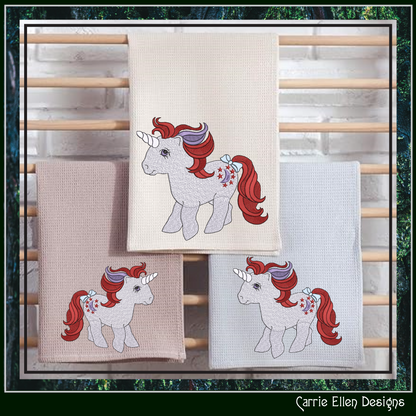 MLP Moon Dancer Machine Embroidery Design | My Little Pony Inspired Classic Character, 6 Sizes (3608)