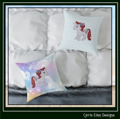 MLP Moon Dancer Machine Embroidery Design | My Little Pony Inspired Classic Character, 6 Sizes (3608)