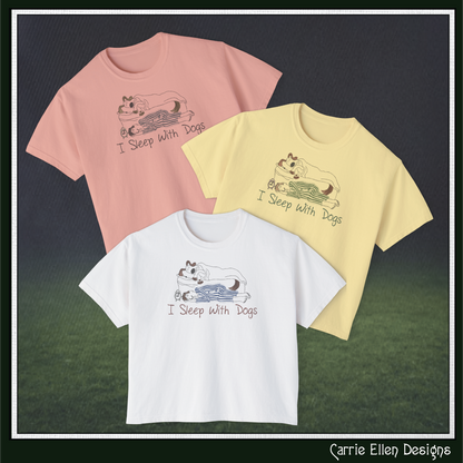I Sleep With Dogs Machine Embroidery Design – Funny Pet Lover Quote Pattern, 6 Sizes (3619)