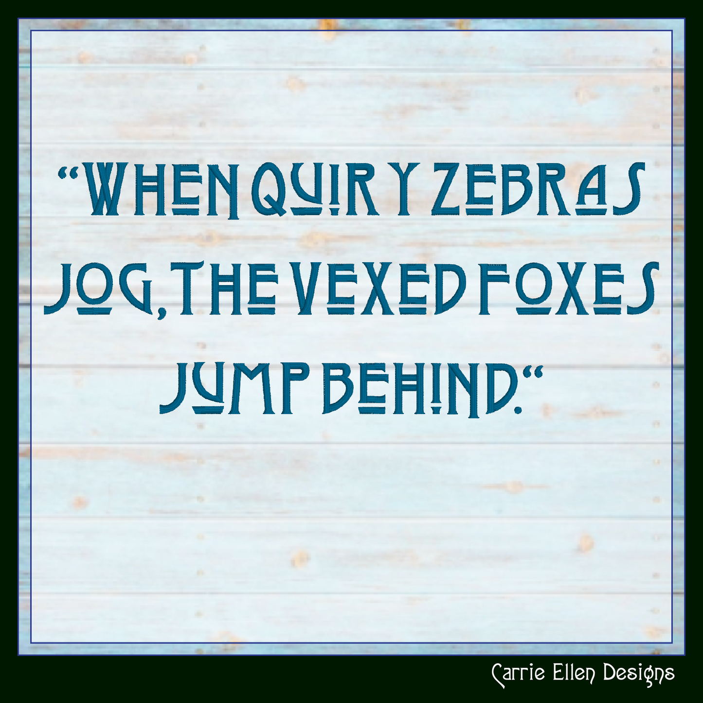 ArtCraft BX Fonts and Lettering Stitch Files, Modern Block Alphabet Machine Embroidery (3700)