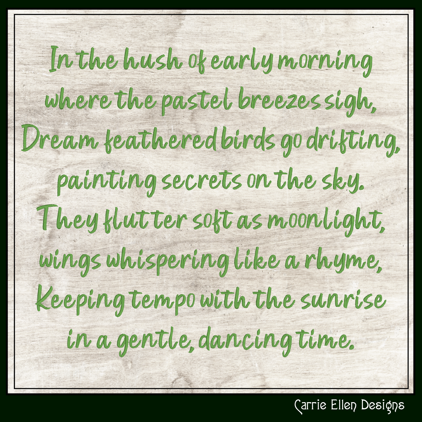 Firefly BX Fonts and Lettering Stitch Files, Handwritten Script Alphabet Machine Embroidery (3717)