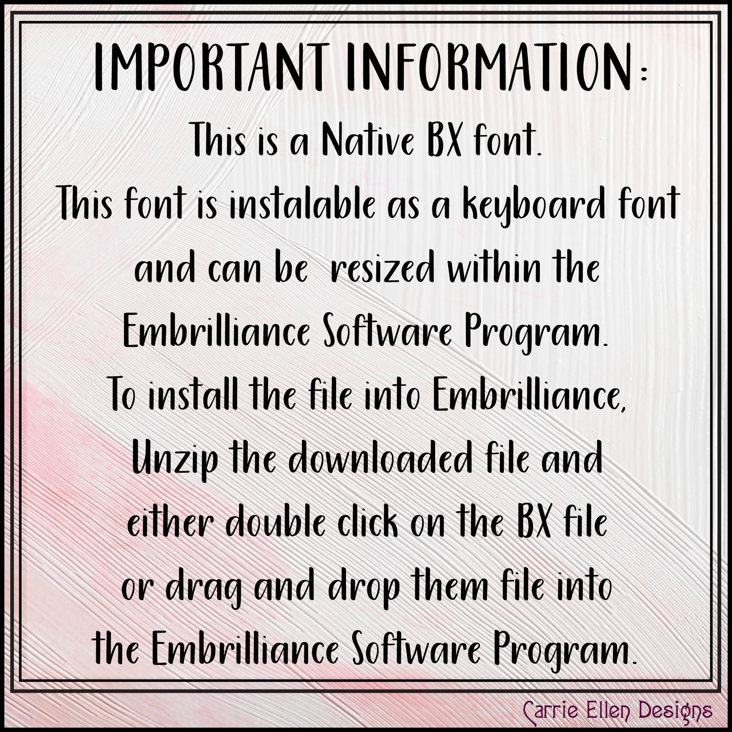 Mona BX Fonts and Lettering Stitch Files, Outline Alphabet Machine Embroidery (3728)