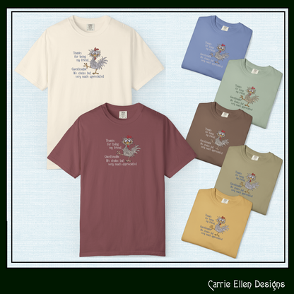 Questionable Life Choice – Funny Chicken Machine Embroidery Design | Snarky Friendship Humor, 6 Sizes (3842)