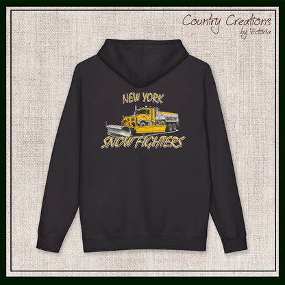 New York Snow Fighters Independent Trading Company Heavy-Weight Hoodie (3964)