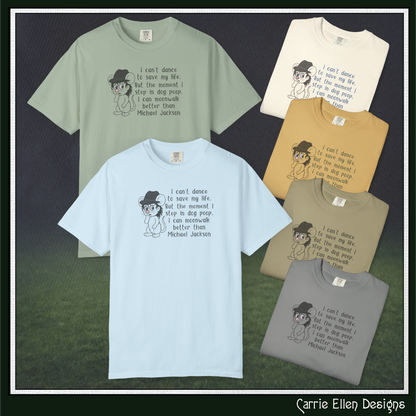 I Can’t Dance to Save My Life Funny Mouse Machine Embroidery Design | Sarcastic Humor Saying, 6 Sizes (3850)