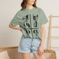 Geometric Dog Comfort Colors® T-Shirt | Minimalist Garment Dyed Tee,  10 Colors (4280)