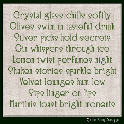 Olive Martini Rounded Modern BX Font & Lettering Stitch Files | Native Embrilliance Machine Embroidery Font (4076)