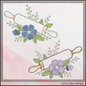 The Floral Rolling Pin Machine Embroidery Design features a beautifully detailed rolling pin accented with soft floral elements, creating the perfect blend of rustic charm and feminine elegance