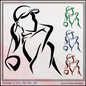 Lady Golfer Silhouette SVG | Female Golf Vector Art | Cricut & Silhouette Cutting File (4179)