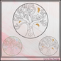Tree of Life with Butterflies Machine Embroidery Design | Floral Tree Embroidery File | Butterfly Nature Stitch Pattern, 6 Sizes (4210)