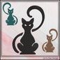Elegant cat silhouette machine embroidery design featuring a graceful sitting feline. Perfect for apparel, tote bags, quilts, home décor, and gifts for cat lovers.

Minimalist machine embroidery design featuring an elegant sitting cat silhouette with a curled tail.

cat silhouette, black cat, cat embroidery, feline design, cat lover gift, kitty design, pet embroidery, minimalist cat, elegant cat