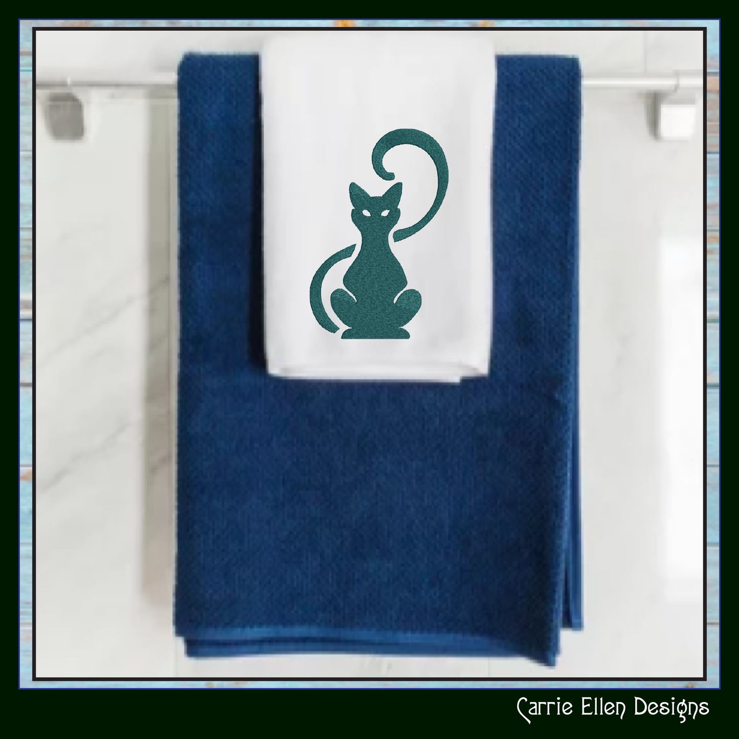 Elegant cat silhouette machine embroidery design featuring a graceful sitting feline. Perfect for apparel, tote bags, quilts, home décor, and gifts for cat lovers.

Minimalist machine embroidery design featuring an elegant sitting cat silhouette with a curled tail.

cat silhouette, black cat, cat embroidery, feline design, cat lover gift, kitty design, pet embroidery, minimalist cat, elegant cat