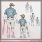 Heartwarming baseball machine embroidery design featuring a parent and child walking together with bats. Perfect for baseball families, coaches, team gifts, apparel, and sports keepsakes.

Machine embroidery design showing an adult and child baseball player walking hand in hand with matching uniforms and baseball bats.
