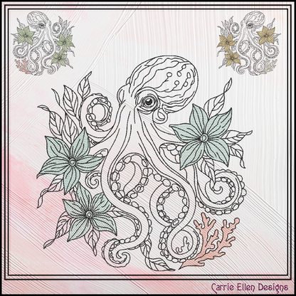 Floral Octopus machine embroidery design featuring botanical flowers, seaweed, and coral accents. Perfect for coastal décor, beach towels, apparel, quilts, tote bags, and ocean-themed gifts.

Machine embroidery design featuring a floral octopus surrounded by botanical flowers, seaweed, and coral.

Floral Octopus, Octopus Embroidery, Botanical Octopus, Coastal Embroidery, Marine Life Design, Ocean Animal Embroidery, Nautical Embroidery, Beach House Décor, Floral Ocean Art, Digital Embroidery File