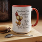 Funny Sarcastic Quote Mug | “That’s the Sperm That Won?” Colored Accent Coffee Mug 11oz & 15oz (3818)