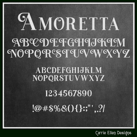 Amoretta Fancy Block BX Font – Native Embrilliance Machine Embroidery Alphabet (4301)