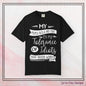 Tolerance of Idiots Snarky Quote Garment-Dyed Short Sleeve T-Shirt, Comfort Colors Adult Humor Printed Tee (P-6018)
