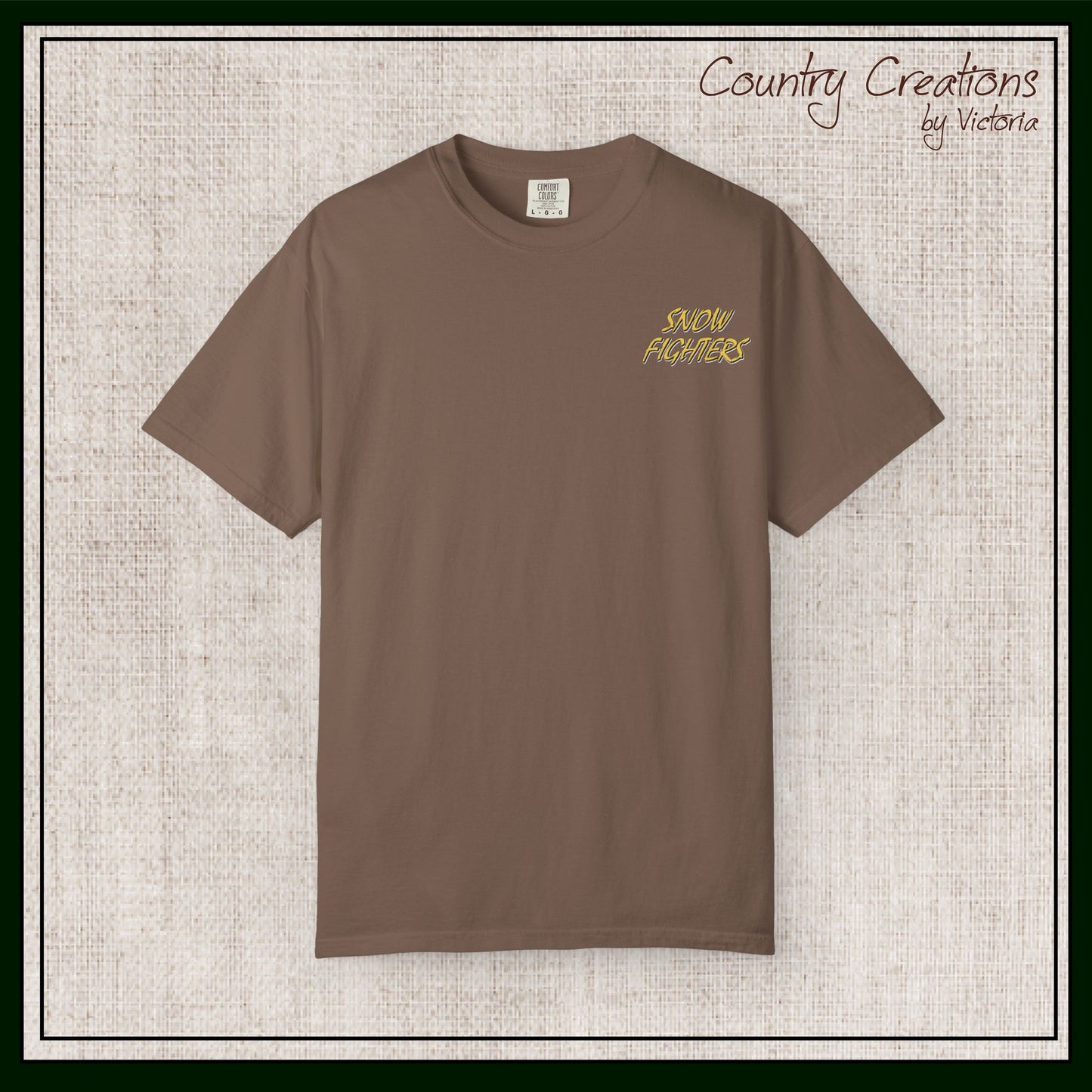 New York Snow Fighters Short Sleeve Comfort Colors® T-Shirt (3963)