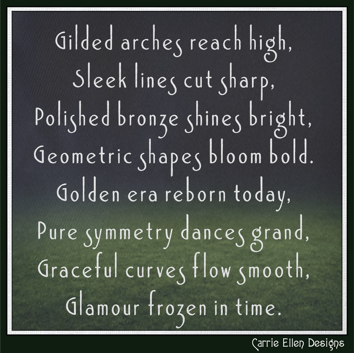 Astor Sans Native BX Font | Rounded Art Deco Embrilliance Machine Embroidery Alphabet (4387)
