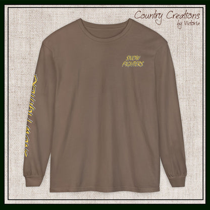 New York Snow Fighters Long Sleeve Comfort Colors® T-Shirt (3965)