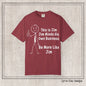Funny Stick Figure "This is Jim" Comfort Colors T-Shirt | Garment-Dyed Short Sleeve T-Shirt, Snarky Humor Printed Tee (P-6050)