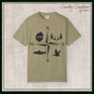 Adirondack Adventurers Compass Comfort Colors Short Sleeve Unisex T-Shirt - ADK Hunters Compass (P6027)