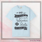 Tolerance of Idiots Snarky Quote Garment-Dyed Short Sleeve T-Shirt, Comfort Colors Adult Humor Printed Tee (P-6018)