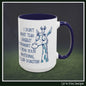I Don't Meet the Height Requirement to Ride Your Emotional Roller Coaster Accent Coffee Mug | Funny Giraffe Ceramic Mug | 11oz & 15oz (4237)
