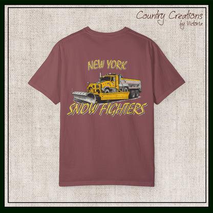 New York Snow Fighters Short Sleeve Comfort Colors® T-Shirt (3963)