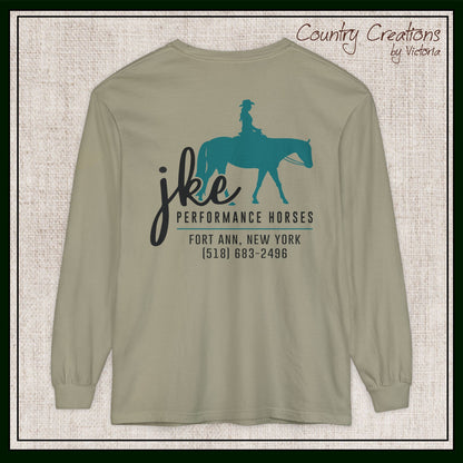JKE Performance Horses Long Sleeve Comfort Colors® T-Shirt (3968)
