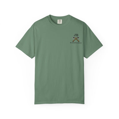 JB Woodworks Logo Pigment Dyed Comfort Colors T-shirt (3875)