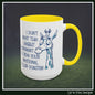 I Don't Meet the Height Requirement to Ride Your Emotional Roller Coaster Accent Coffee Mug | Funny Giraffe Ceramic Mug | 11oz & 15oz (4237)