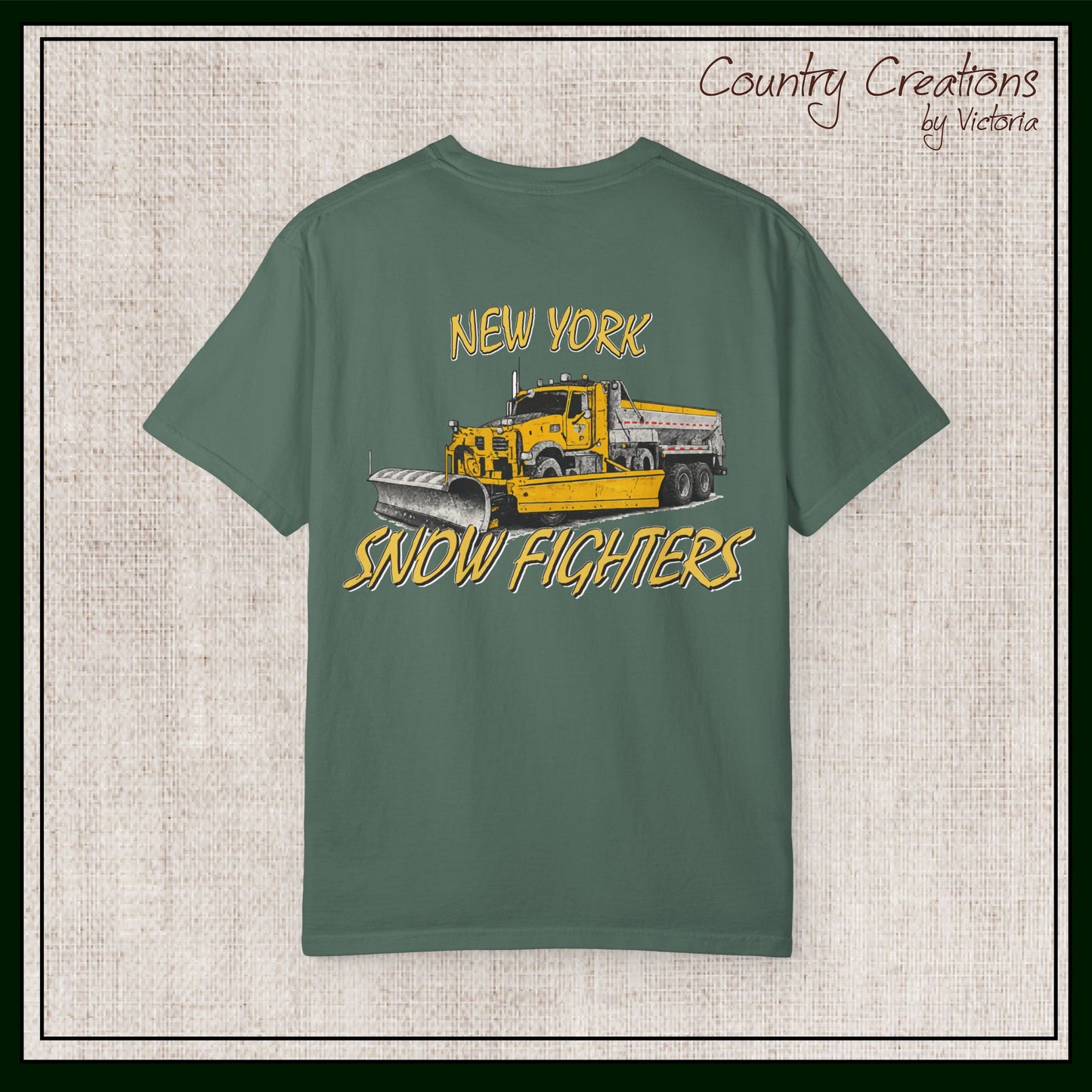 New York Snow Fighters Short Sleeve Comfort Colors® T-Shirt (3963)